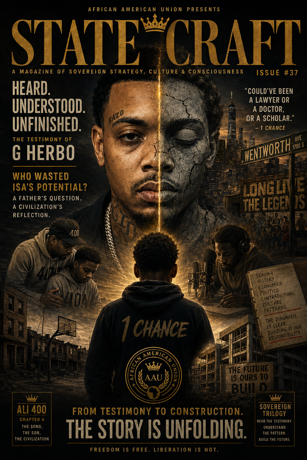 Statecraft: The Strategic Journal of the African American Union Issue No. 36—THE SONG BENEATH THE SONG